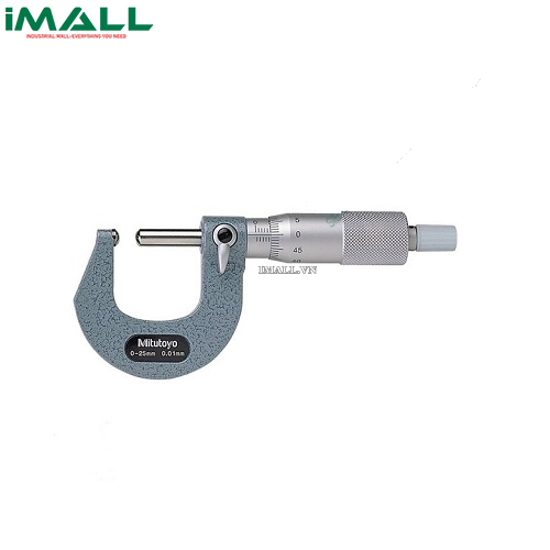 Panme đo ngoài cơ khí đo chiều dày thành ống Mitutoyo 115-308 (0-25mm/ 0.01mm)0