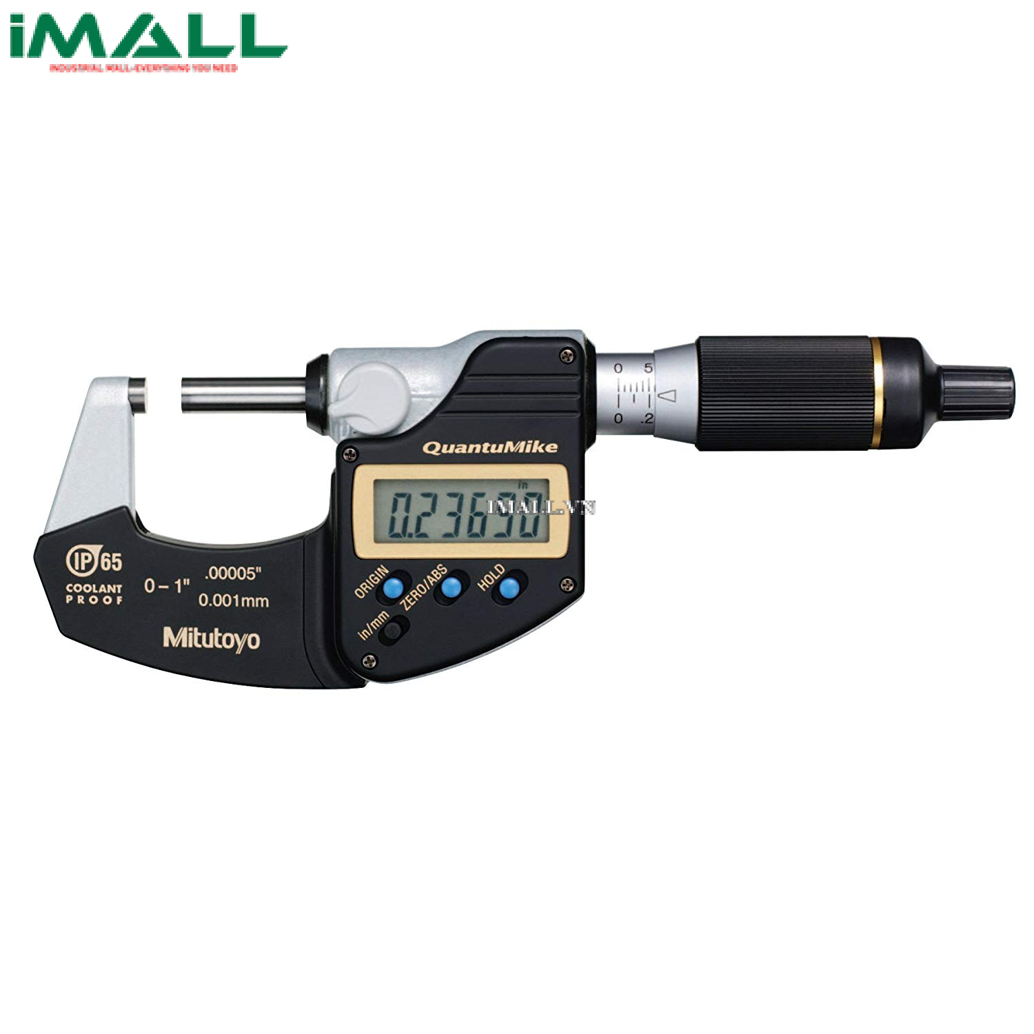 Panme đo ngoài điện tử chống nước Mitutoyo 293-140 (0-25mm/0.001mm)