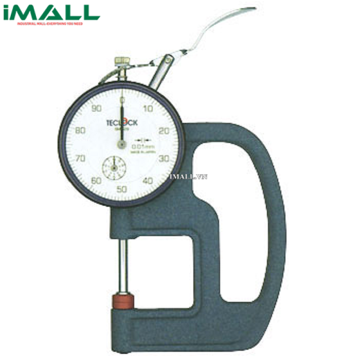 Đồng hồ đo độ dày vật liệu kiểu cơ TECLOCK SM-528-80g (20mm/0.01mm)