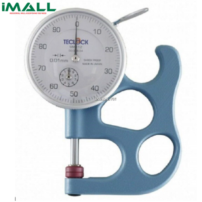Đồng hồ đo độ dày vật liệu kiểu cơ TECLOCK SM-112-3A (10mm/0.01mm)
