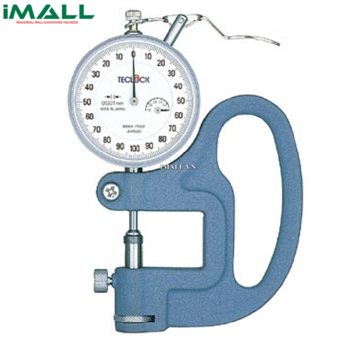 Đồng hồ đo độ dày vật liệu kiểu cơ TECLOCK SM-1201L (1mm/0.001mm)