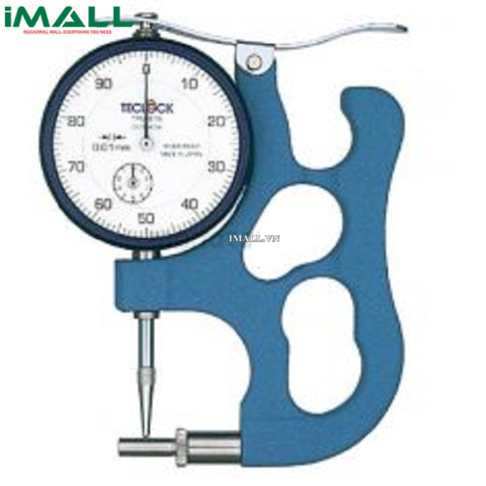 Đồng hồ đo độ dày ống kiểu cơ TECLOCK TPM-618 (10mm/0.01mm)0