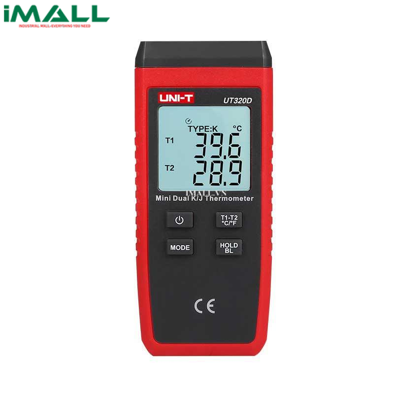 UNI-T UT320D Contact Type Thermometer (K, J, 2CH)