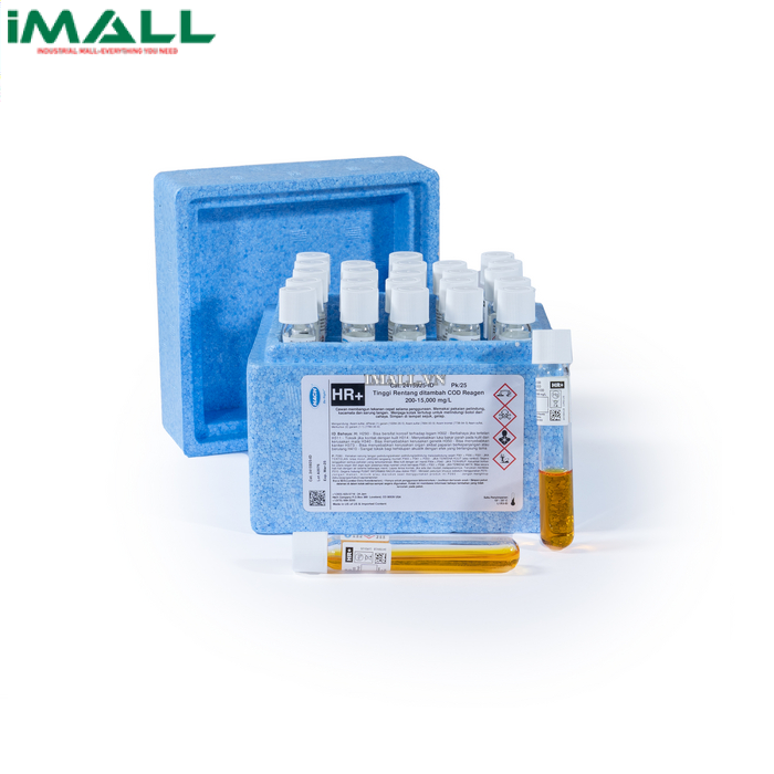 Thuốc thử COD thang cao + Hach 2415925 (15000 mg/L, 25 ống/hộp)