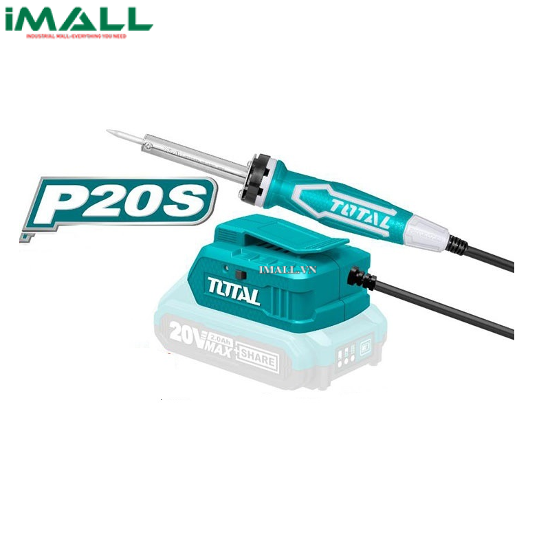 Mũi hàn chì dùng pin E20 Total TSILIE2001 (20V)