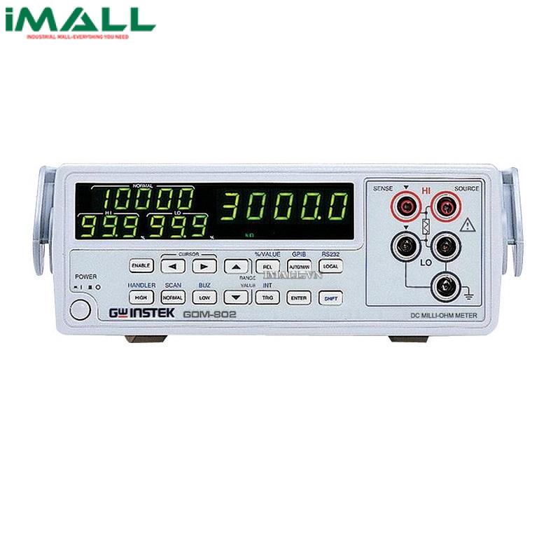 Máy đo DC Milli-Ohm GW INSTEK GOM-802 (RS232+GPIB)0