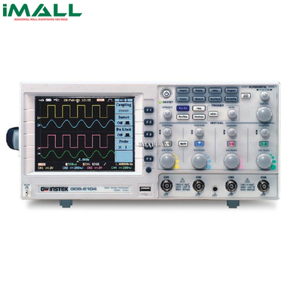 Máy hiện sóng số GW INSTEK  GDS-2062 (60Mhz, 2CH,1Gsa/s)0