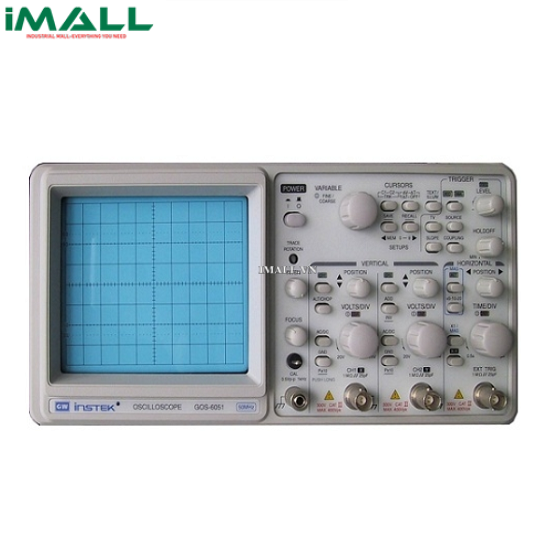 Máy hiện sóng tương tự GW INSTEK GOS-6051 ( 50Mhz, 2CH)0