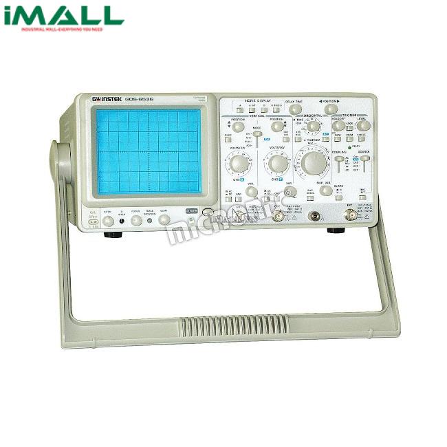 Máy hiện sóng tương tự GW INSTEK GOS-653G (50Mhz, 2CH, Delayed Sweep)0