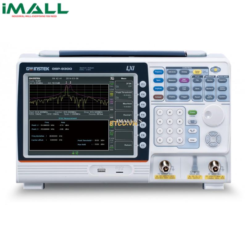 Máy phân tích phổ GW INSTEK GSP-9300 TG (9khz ~ 3Ghz, TG)0