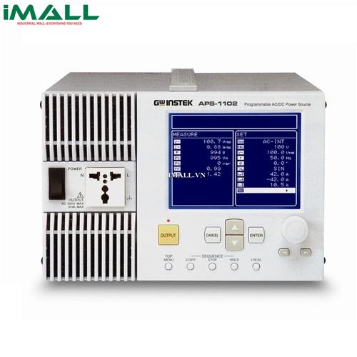 Nguồn lập trình AC/DC GW INSTEK APS-1102A (200V, 10A, 1kVA)0