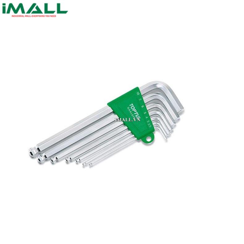 Bộ chìa lục giác đầu bi 7 món TOPTUL GAAL0704 (2.5~10 mm)0