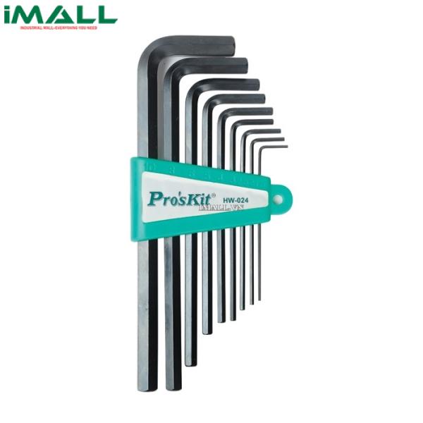 Bộ lục giác hệ mm Pro'skit HW-024 (1.5~10mm)0