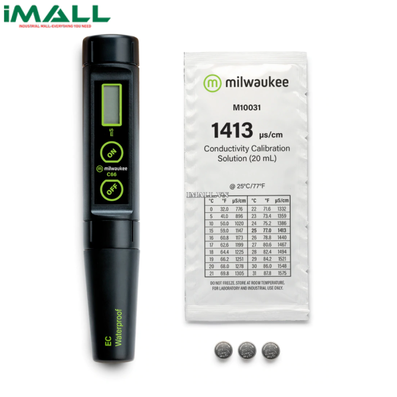 Bút đo EC MILWAUKEE C66 (0.00~10.00 mS/cm)