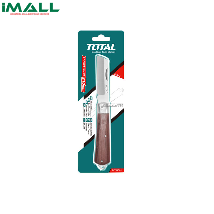 Dao tước dây điện lưỡi thẳng (210mm) Total THT51081