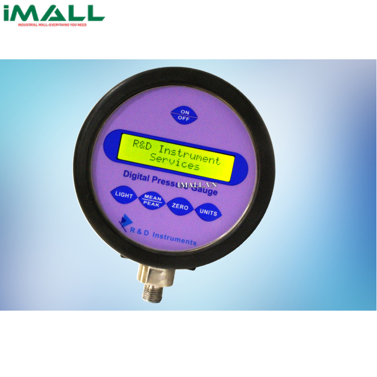 Đồng hồ đo áp suất hiển thị số R&D Instrument DPG-400 (0~400 bar; 0.1%)