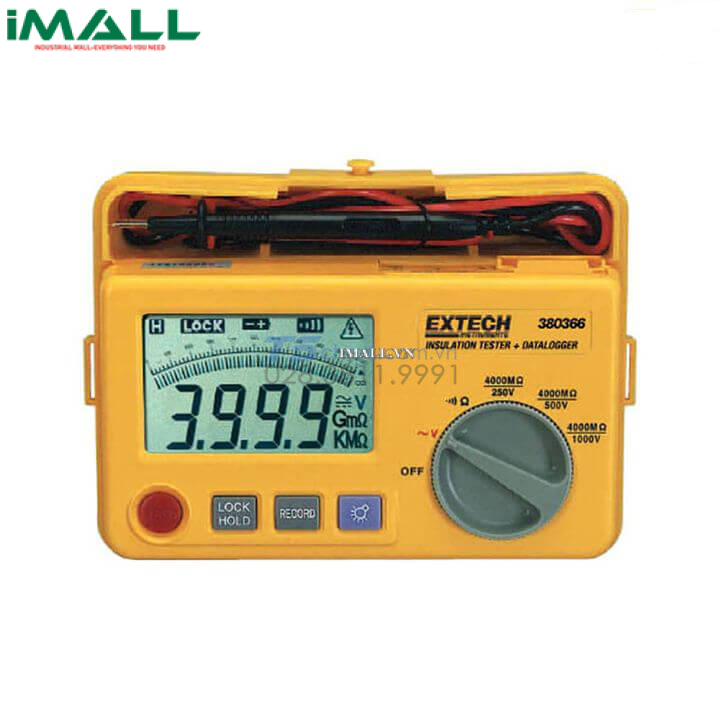 Đồng hồ đo điện trở cách điện Extech 380366 (1000V, 4000MOhm, datalogger)0