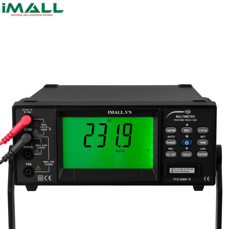 Đồng hồ vạn năng loại để bàn PCE BMM 10-ICA (1000VAC/DC, 10AC/DCA, có bộ ghi dữ liệu)0