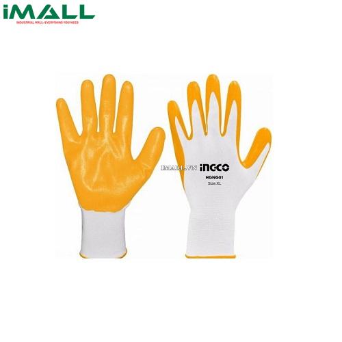 Găng tay Nitri INGCO HGNG01 (size XL)