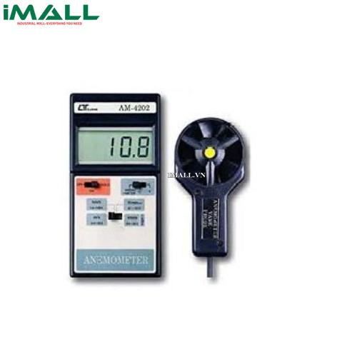 Máy đo tốc độ gió, nhiệt độ môi trường Lutron AM-4202 (30 m/s, 60°C)