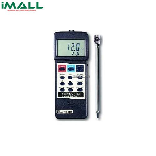 Máy đo tốc độ gió, lưu lượng gió, nhiệt độ Lutron AM4216 (12m/s, 999,900m3/min, 80°C)0