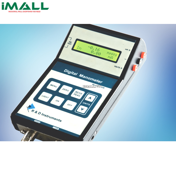 Máy đo áp suất chênh lệch R&D Instrument DM 5000 (0~5000 mmH2O ; 0.05%)