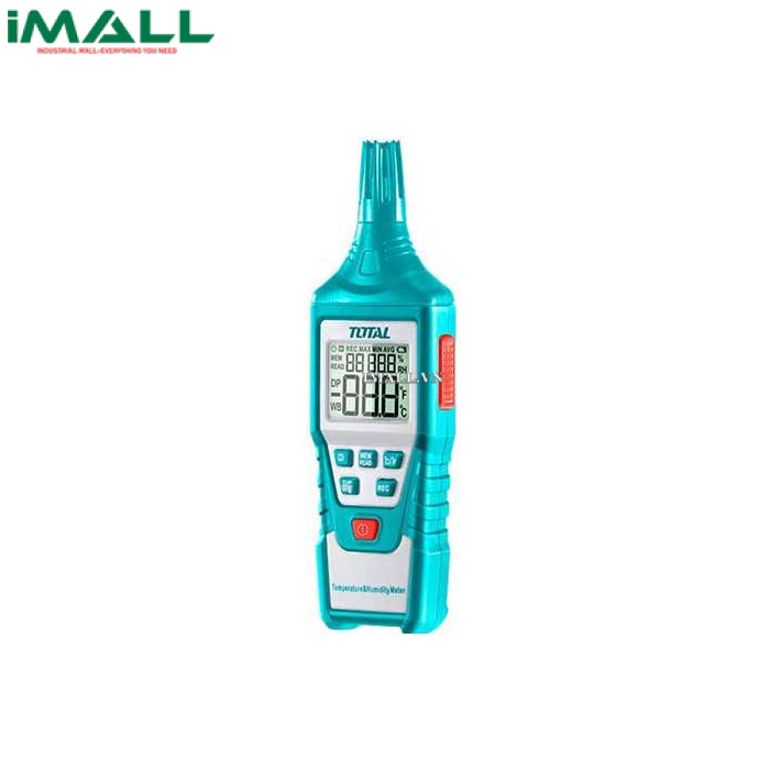 Máy đo độ ẩm và nhiệt độ (-20oC ~ 60oC, 0 ~ 100%) Total TETHT01