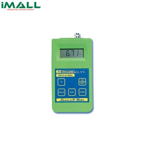 Máy đo pH/nhiệt độ điện tử MILWAUKEE SM 102 (-2.00 - 16.00 pH)0