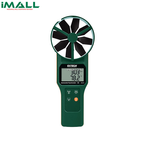Máy đo tốc độ, lưu lượng gió, nhiệt độ, độ ẩm, điểm sương, khí CO2 EXTECH AN3200