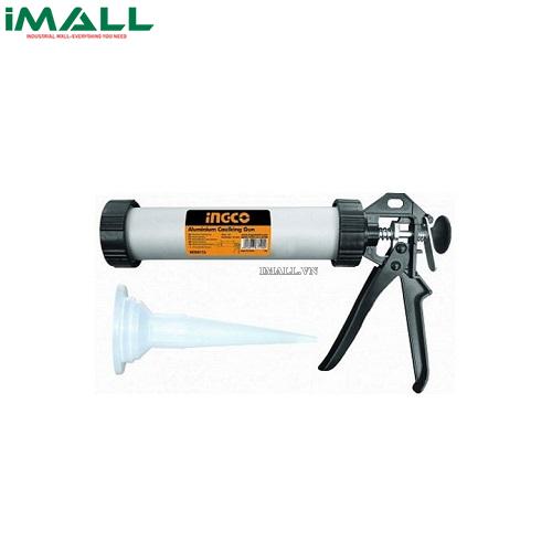 Súng bơm silicon ống nhôm (15") INGCO HCG01150