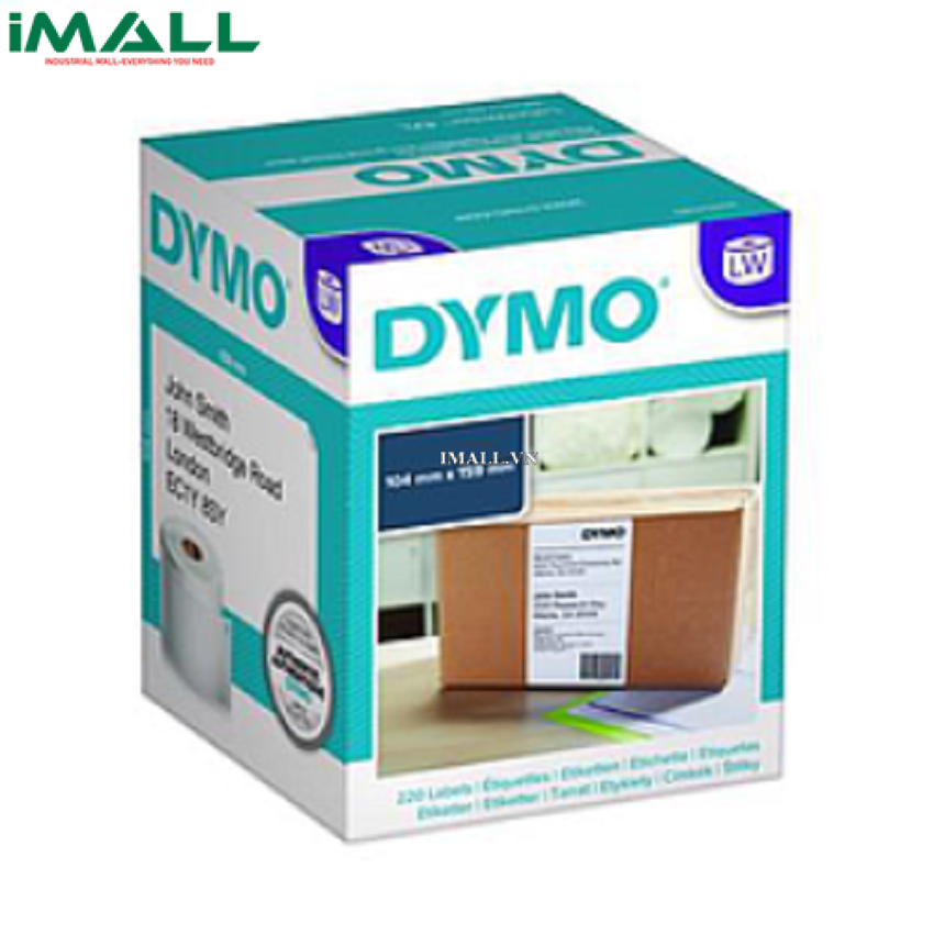 Tem Dymo-giao nhận loại XL DYMO 63020765 (104mmx159mm)