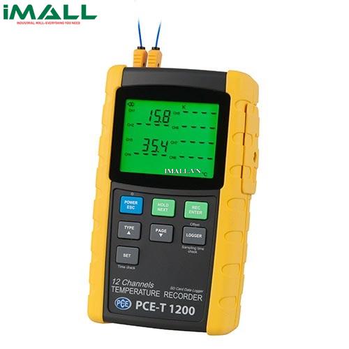 Thiết bị đo, ghi nhiệt độ đa kênh PCE T 1200 (12 CH)