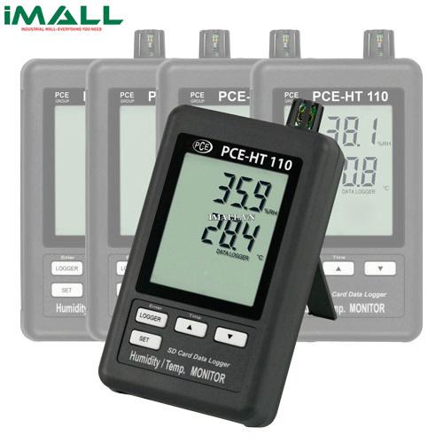 Thiết bị đo ghi nhiệt độ độ ẩm PCE HT110-5 (0~50°C,10~90% RH)