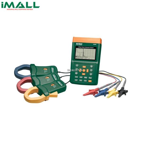thiết bị phân tích công suất, sóng hài Extech 382096 (kèm kìm đo 1000A, 220V)0