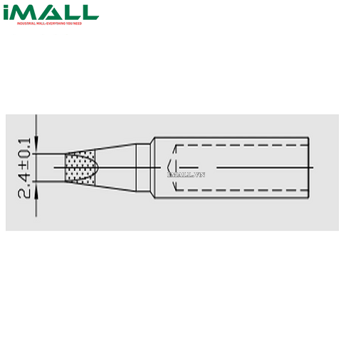 Típ hàn Weller MXT B (A0202717121, 2.4mm)0