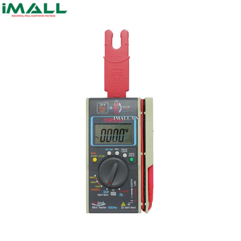 Đồng hồ đo cách điện/Ampe kìm SANWA DG34a (100A,400MΩ)