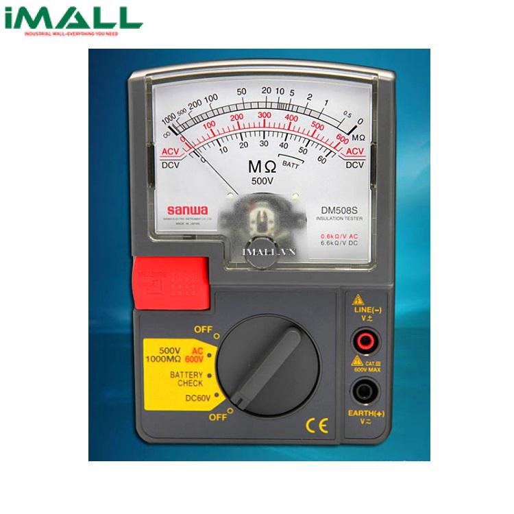 Máy đo điện trở cách điện Sanwa DM508s (500V/1GΩ)0