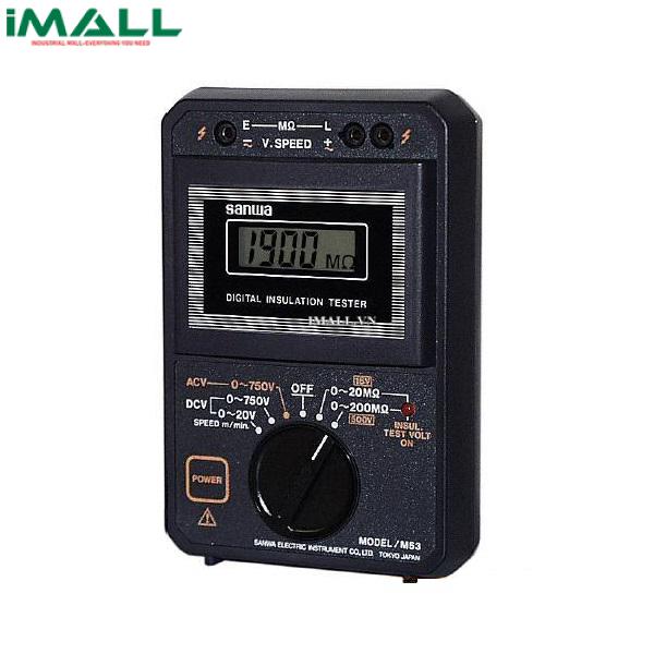 Đồng hồ đo điện trở cách điện Sanwa M53 (15~500V/200MΩ)