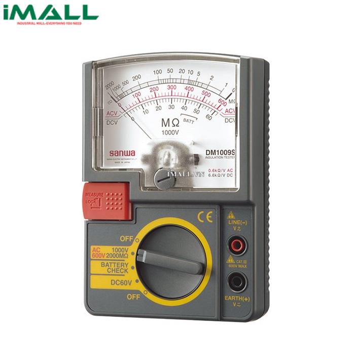 Đồng hồ đo điện trở cách điện SANWA DM1009S (1000V, 2000MΩ)