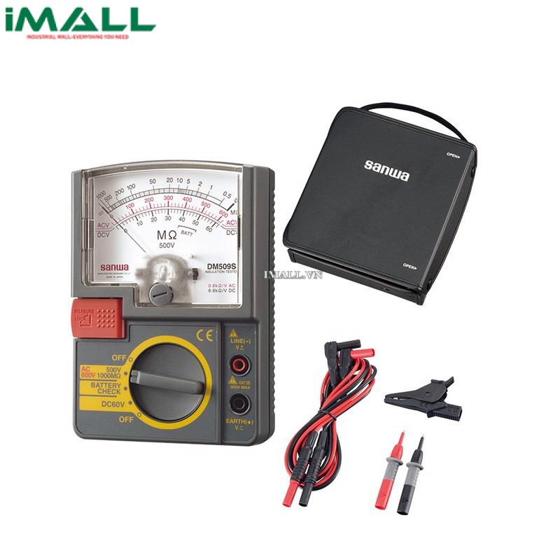 Đồng hồ đo điện trở cách điện SANWA DM509S (500V, 1000MΩ)