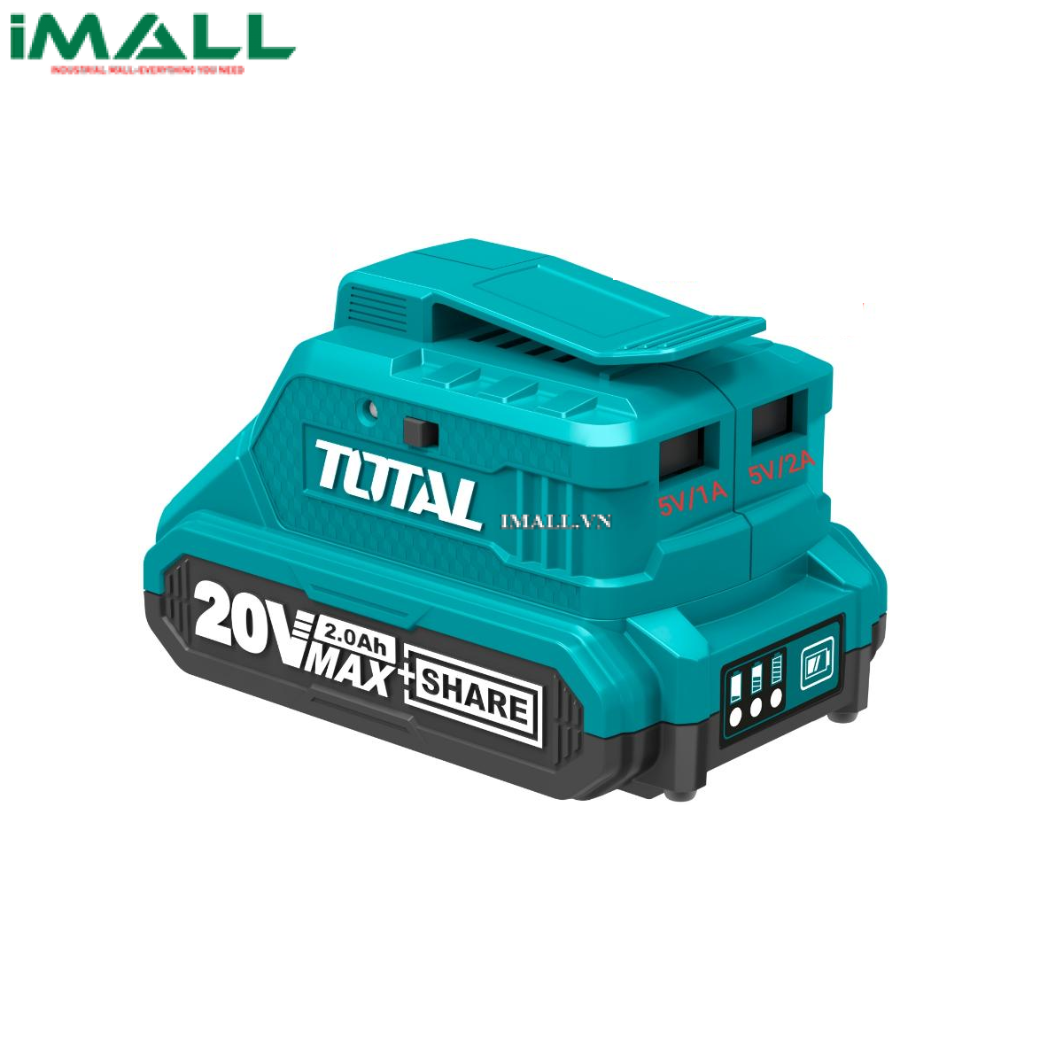 Đế sạc có cổng USB Total TUCLI2001 (20V)0