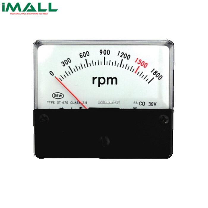 Đồng hồ đo điện gắn tủ đa năng SEW ST-670 (2% DC, 2.5% AC, 2.0% tần số)0