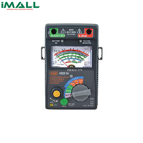 Đồng hồ đo điện trở cách điện SEW 1652 IN (400MΩ, 1000V)0