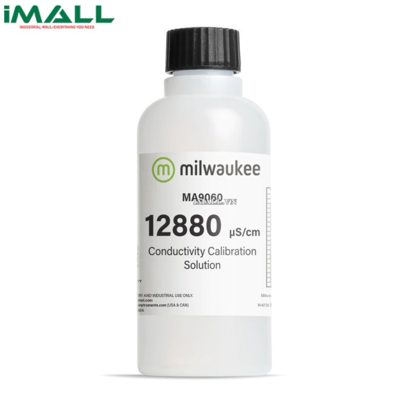 Dung dịch chuẩn độ dẫn EC (12880 µS/cm) Milwaukee MA9060 (Chai 230 ml)