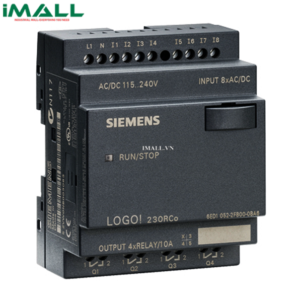 LOGO! 12/24RCO Siemens 6ED1052-2MD00-0BA6 (8 DI (4AI)/4 DO)