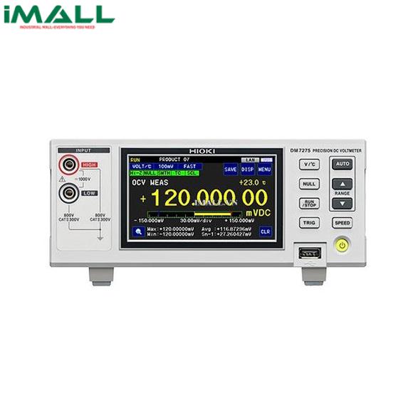 Máy đo điện áp DC Hioki DM7275-01 (100 mV~1000 V, ±20 ppm)