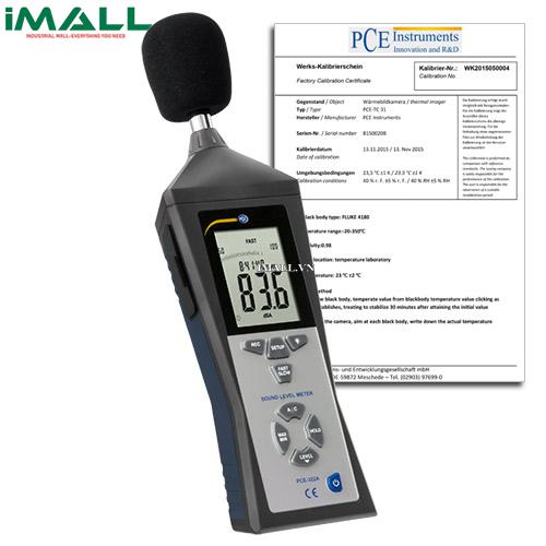 Máy đo độ ồn âm thanh PCE 322A-ICA (30~130 dB)