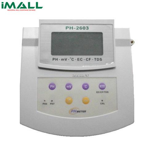 Máy Đo PH/ORP/Temp/ EC/CF/TDS Total Meter PH-2603