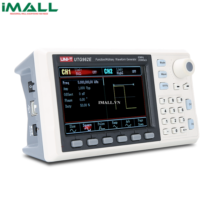 Máy phát xung UNI-T UTG932E (30MHz, 2 kênh, 200MS/s)1