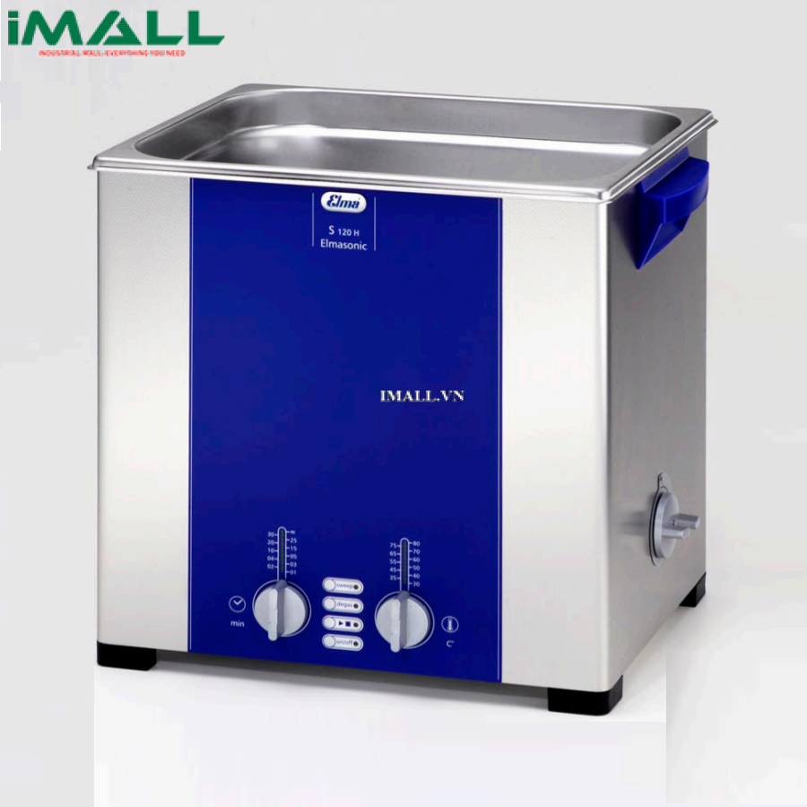 Bể rửa siêu âm Elma S120H (12.75 lit, 200W)